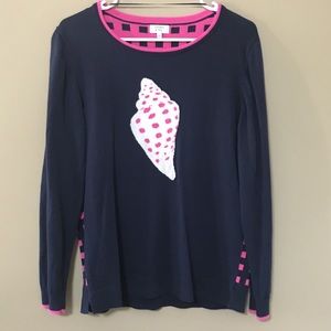Sweater with shell